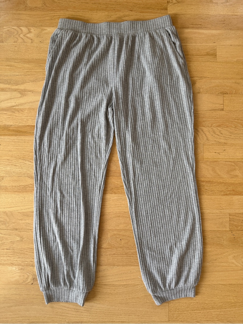 Spiritual Ganster Ribbed Slim Jogger in Heather